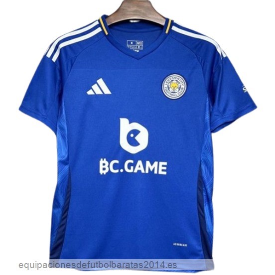 Nuevo Tailandia 1ª Camiseta Leicester City 24/25 Azul Baratas
